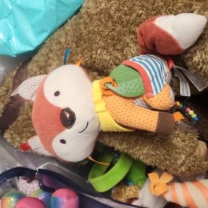 Skip Hop Activity Fox Plush Tags